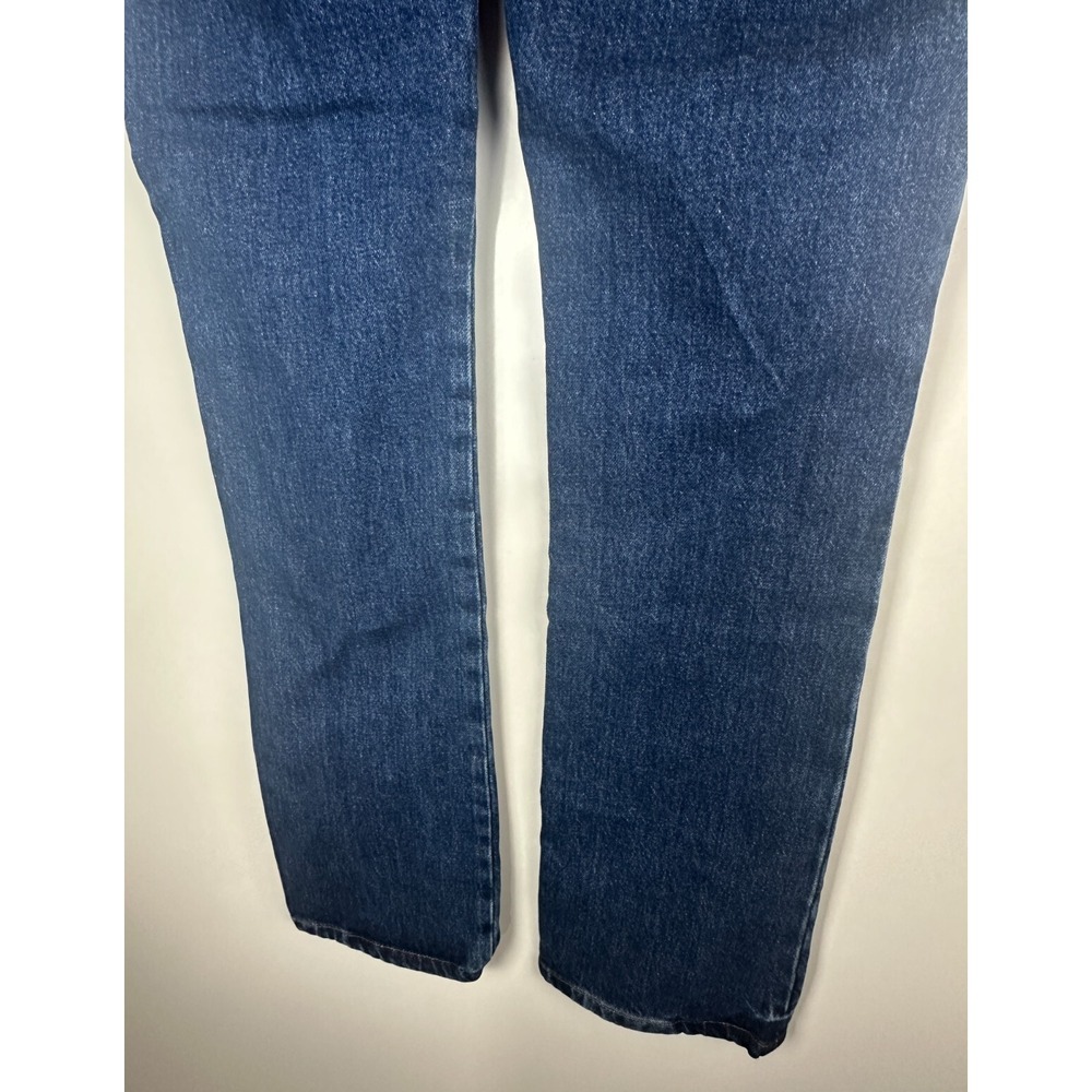 NEW FRAME Le Mini Boot Mid Rise Patchwork Snake Skin Print Denim Jeans Size 24 - Picture 12 of 15